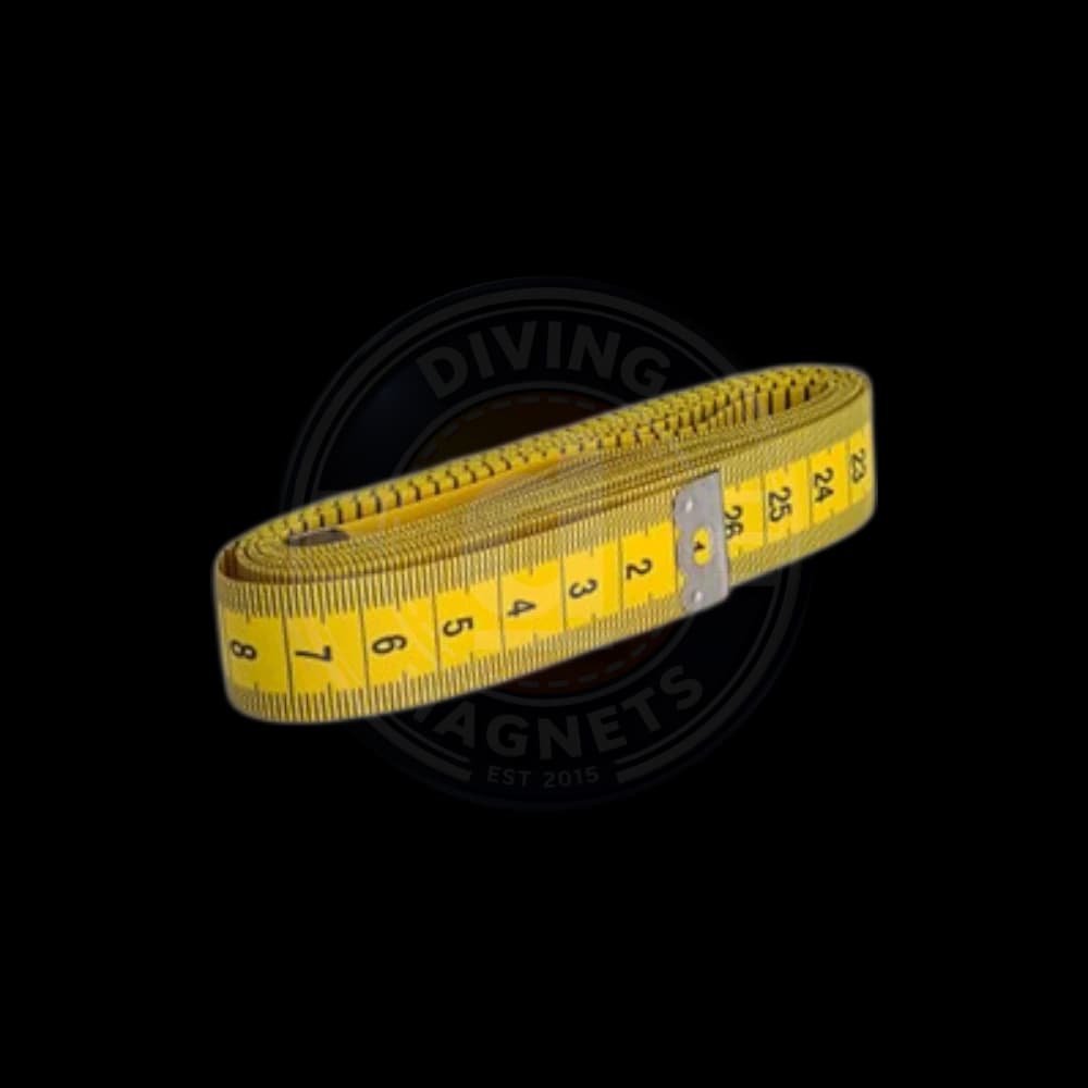 3 meter industrial measuring tape used for subsea construction and offshore maintenance measurements