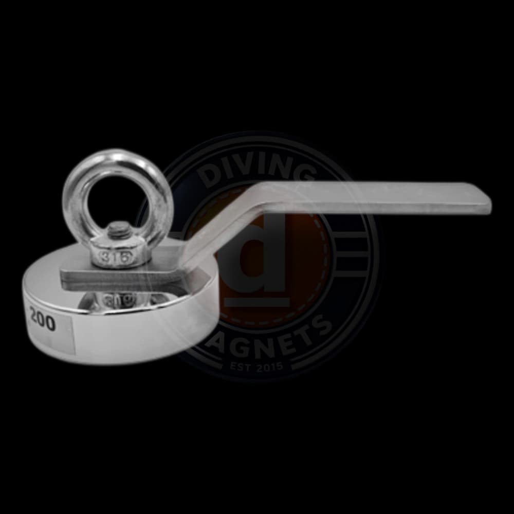 Diver Magnet 200 commercial diver tool holder magnet designed for subsea construction and offshore maintenance work