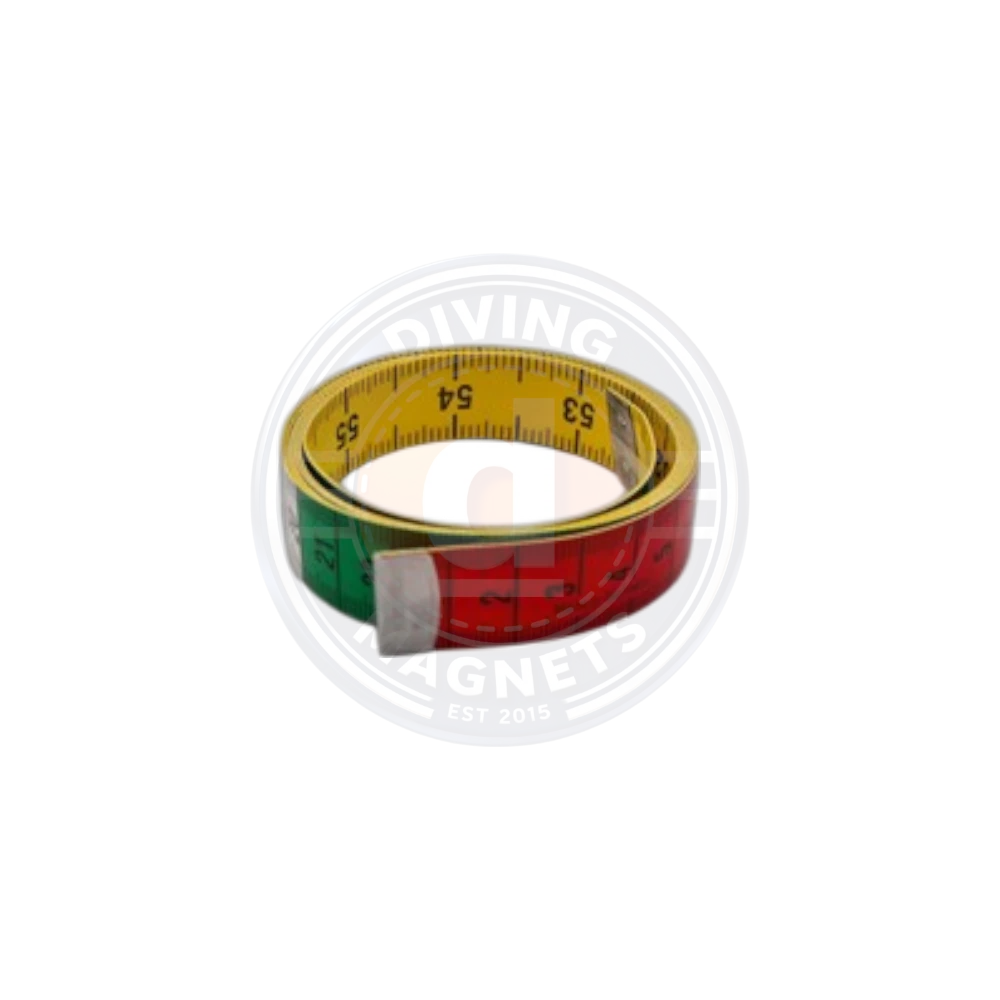 1.5 meter industrial measuring tape used by divers and offshore contractors for subsea measurement work