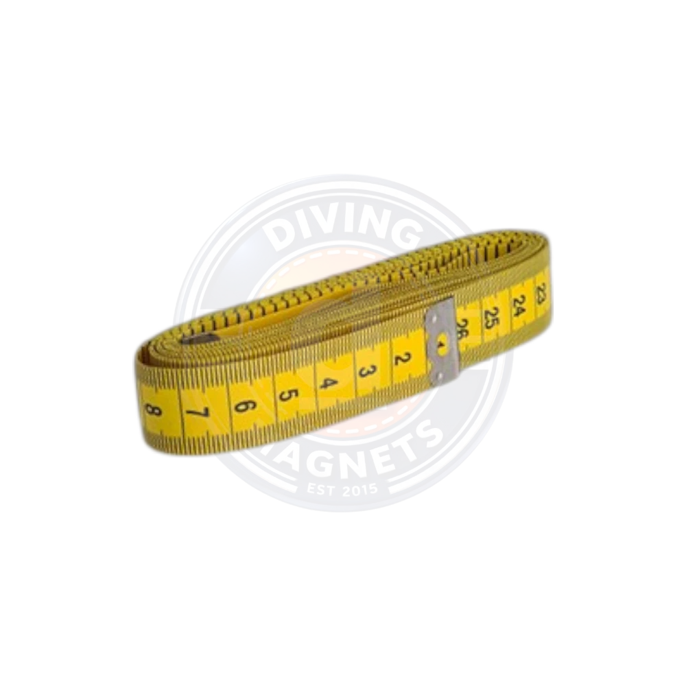3 meter industrial measuring tape used for subsea construction and offshore maintenance measurements