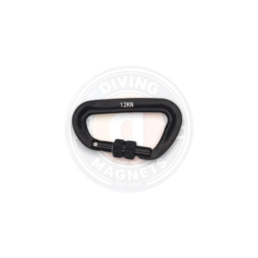 12kN industrial safety carabiner used for securing tools and equipment during offshore and subsea work