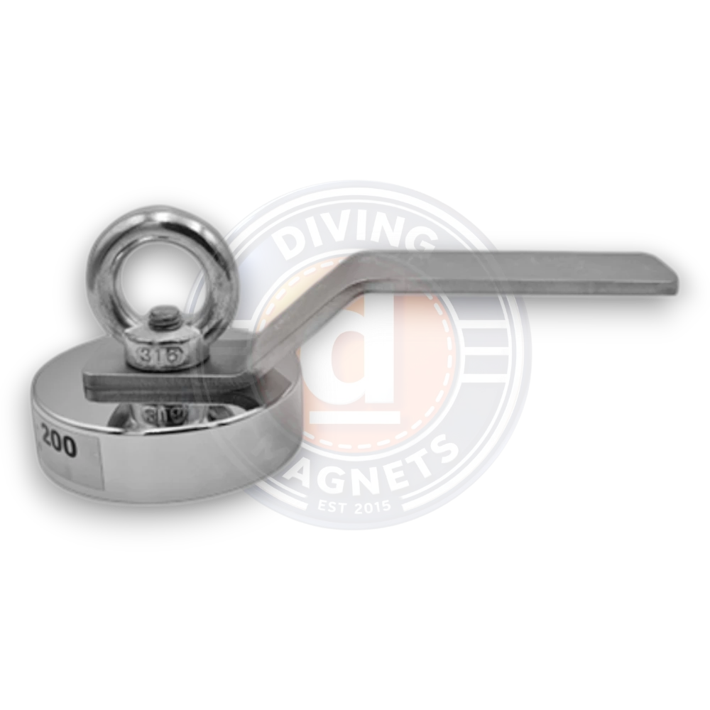 Diver Magnet 200 commercial diver tool holder magnet designed for subsea construction and offshore maintenance work
